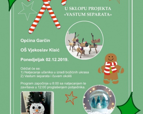 Natjecanje u izradi božićnih ukrasa